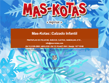 Tablet Screenshot of mas-kotas.com